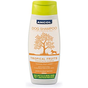 ancol dog shampoo tropical