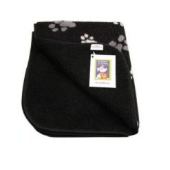 black animate dog blanket