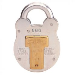 squire old english 4 leaver padlock