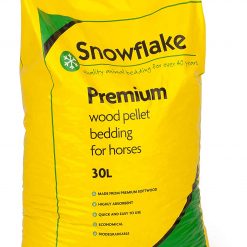 Snowflake equine pellets