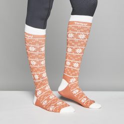 toggi-womens-fairisle-socks-orange-lifestyle